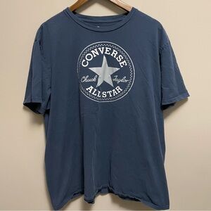 Converse Chuck Taylor All Star Tee in Gray and White Men’s XXL